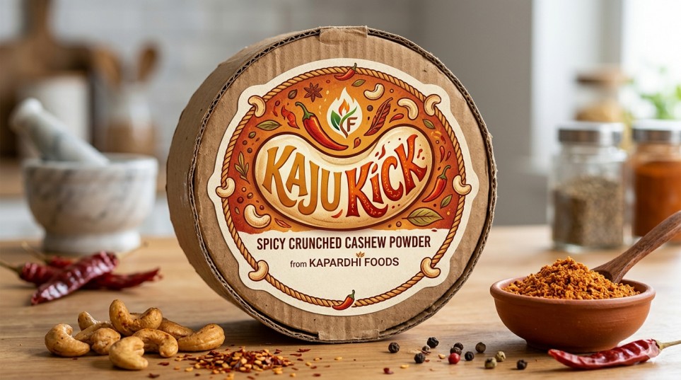 Kaju Kick – spicy ground roasted cashew powder